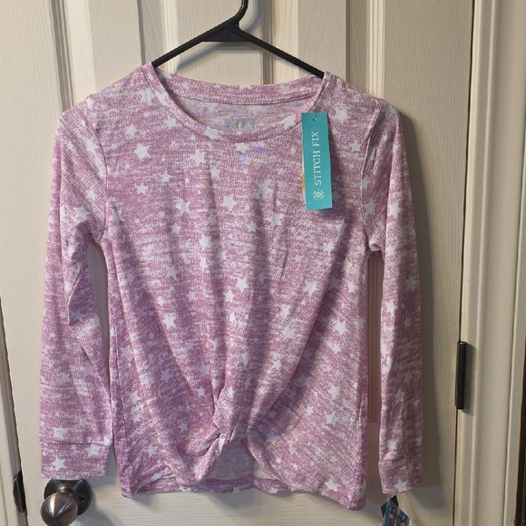 Sleep On It Pink Star Pajama Set - Picture 5 of 5